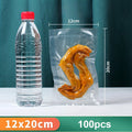 Vacuum Packaging Bags for Food 100Pcs Food Vacuum Storage Packaging Bag for Vacuum Sealer Thicker Food Fresh Keeping Sealing Bag