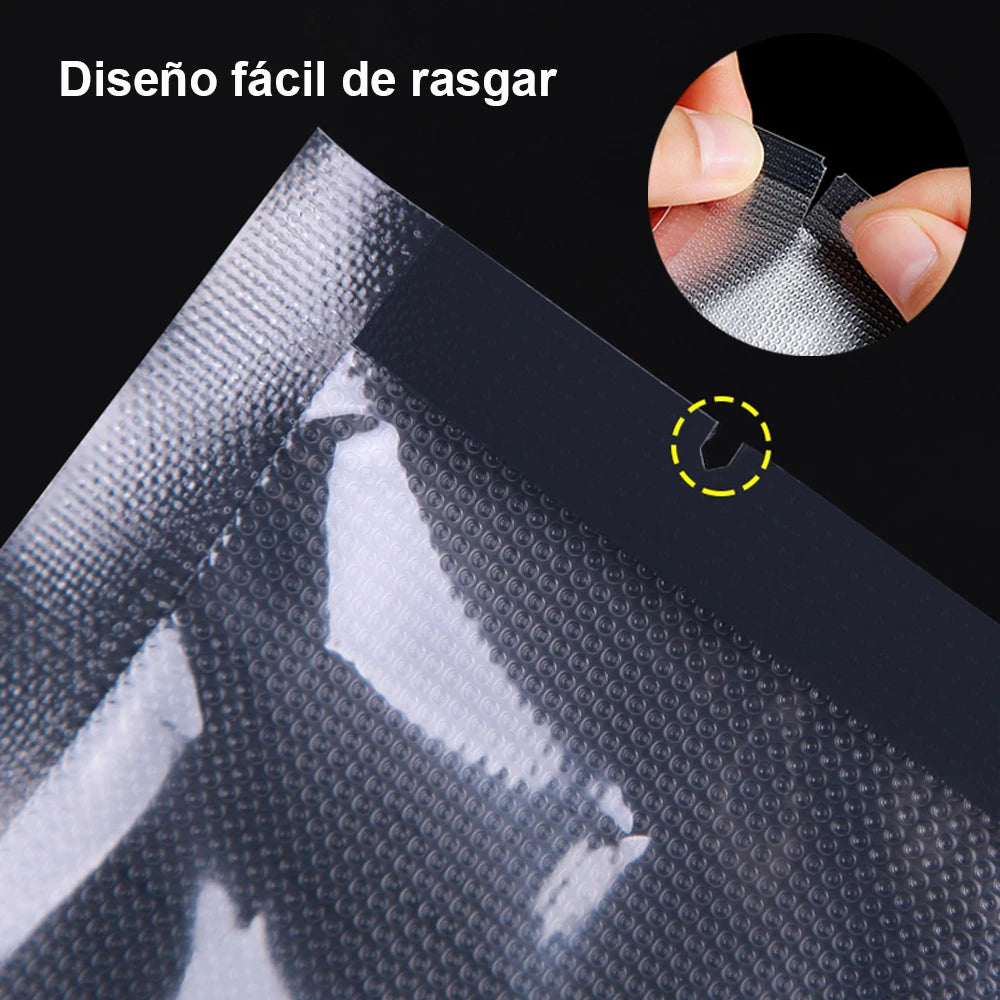 Vacuum Packaging Bags for Food 100Pcs Food Vacuum Storage Packaging Bag for Vacuum Sealer Thicker Food Fresh Keeping Sealing Bag