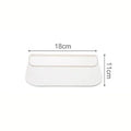 1Pc Foldable Wall-Mounted Shelf, for Bathroom, Toilet, Kitchen, Bedside, No Drilling Phone Storage, Wifi Router Storage