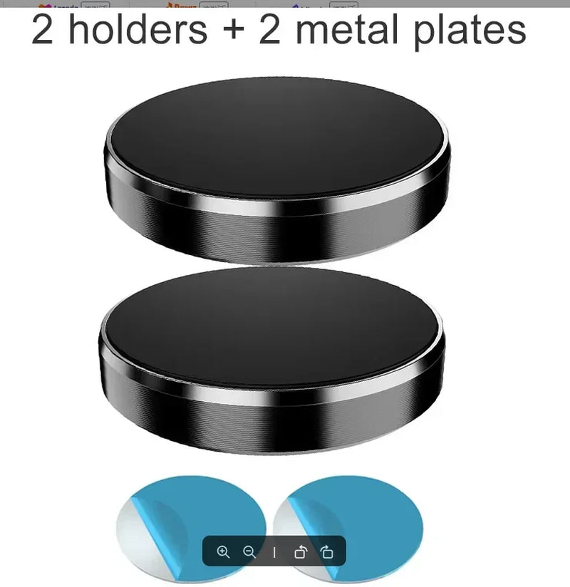 Magnetic Car Phone Holder Dashboard Windshield Mount Sticker Stand for Iphone Samsung Xiaomi Huawei GPS
