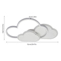42W LED Cloud Ceiling Light White Ceiling Mounted for Bedroom Living Dining Room Study Kitchen Ceiling Chandelier Indoor Home