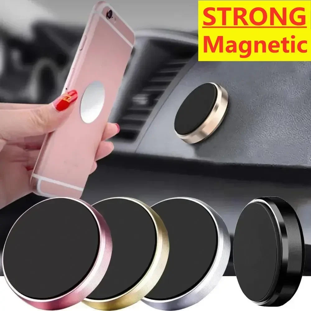 Magnetic Car Phone Holder Dashboard Windshield Mount Sticker Stand for Iphone Samsung Xiaomi Huawei GPS