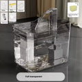 USB Cat Water Fountain with Auto Filter Transparent Anti-Dry Burning Recirculating Dispenser Includes Pump for Cats