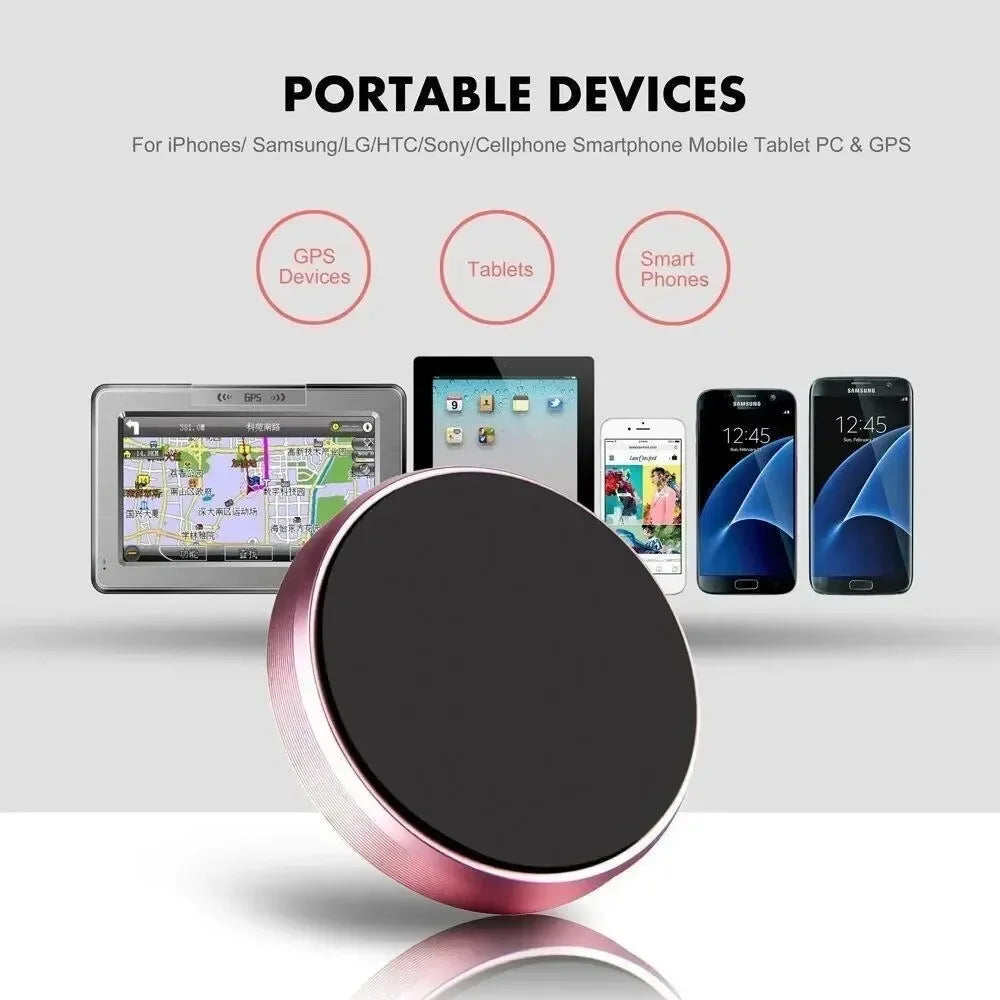 Magnetic Car Phone Holder Dashboard Windshield Mount Sticker Stand for Iphone Samsung Xiaomi Huawei GPS