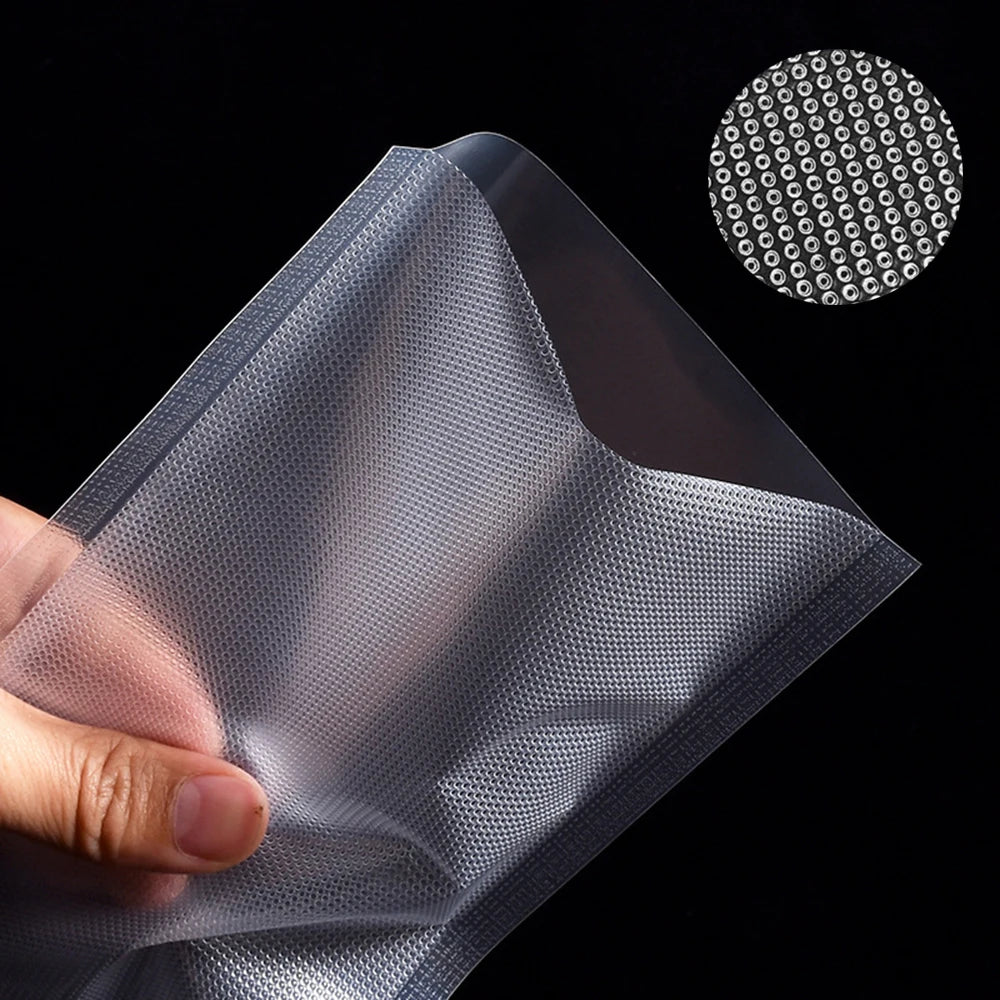 Vacuum Packaging Bags for Food 100Pcs Food Vacuum Storage Packaging Bag for Vacuum Sealer Thicker Food Fresh Keeping Sealing Bag